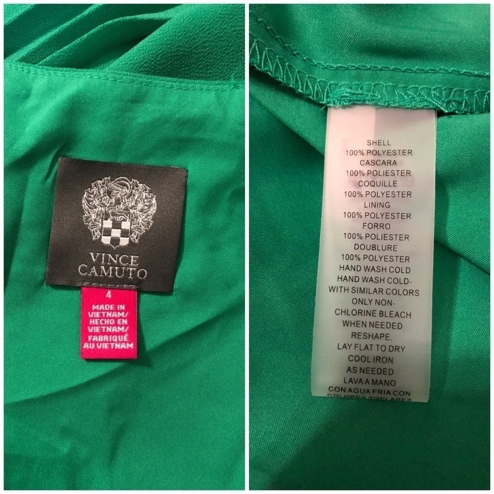 NWT VINCE CAMUTO Shift Dress with Bell Sleeves Size 4 - Picture 7 of 7